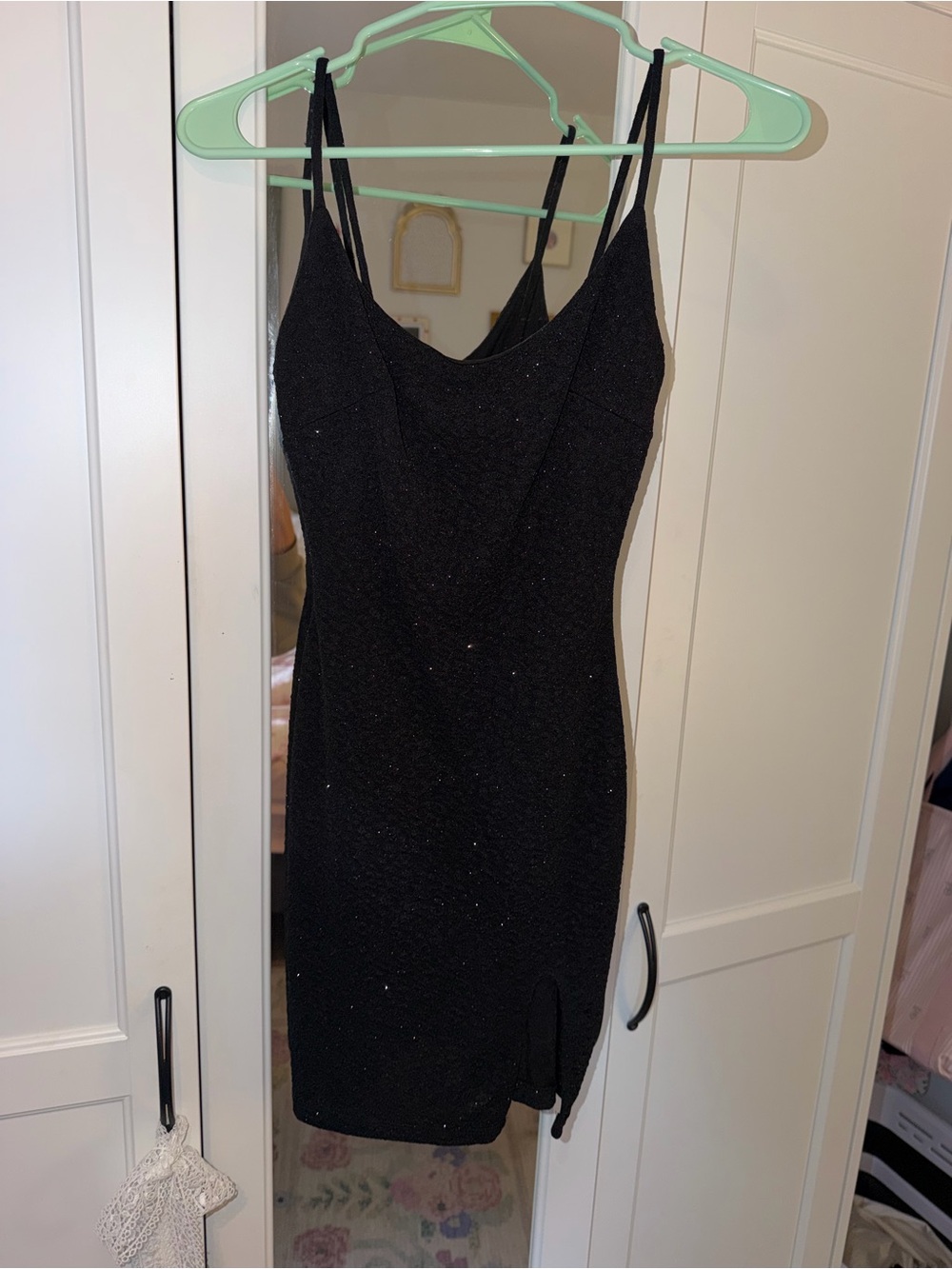 Homecoming dress -Black Sparkle